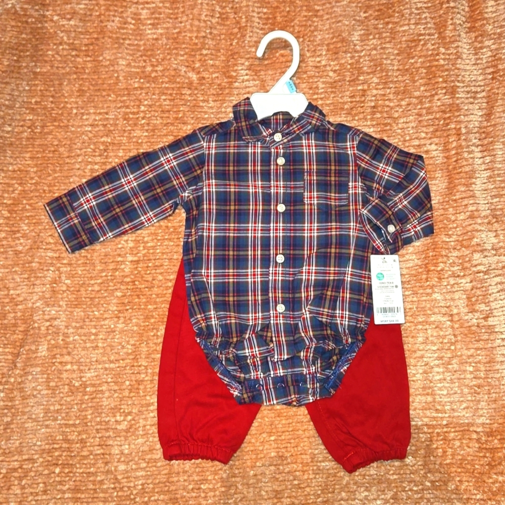 Carter's boys 6 months Christmas 🎄 outfit
